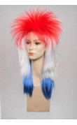 Парик F 168C/RED BLUE WHITE