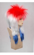 Парик F 168C/RED BLUE WHITE