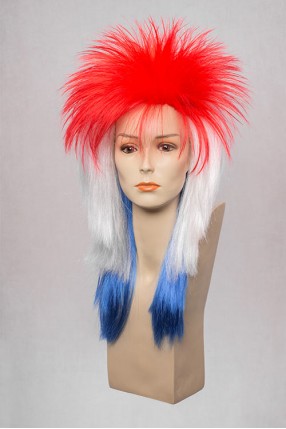 Парик F 168C/RED BLUE WHITE