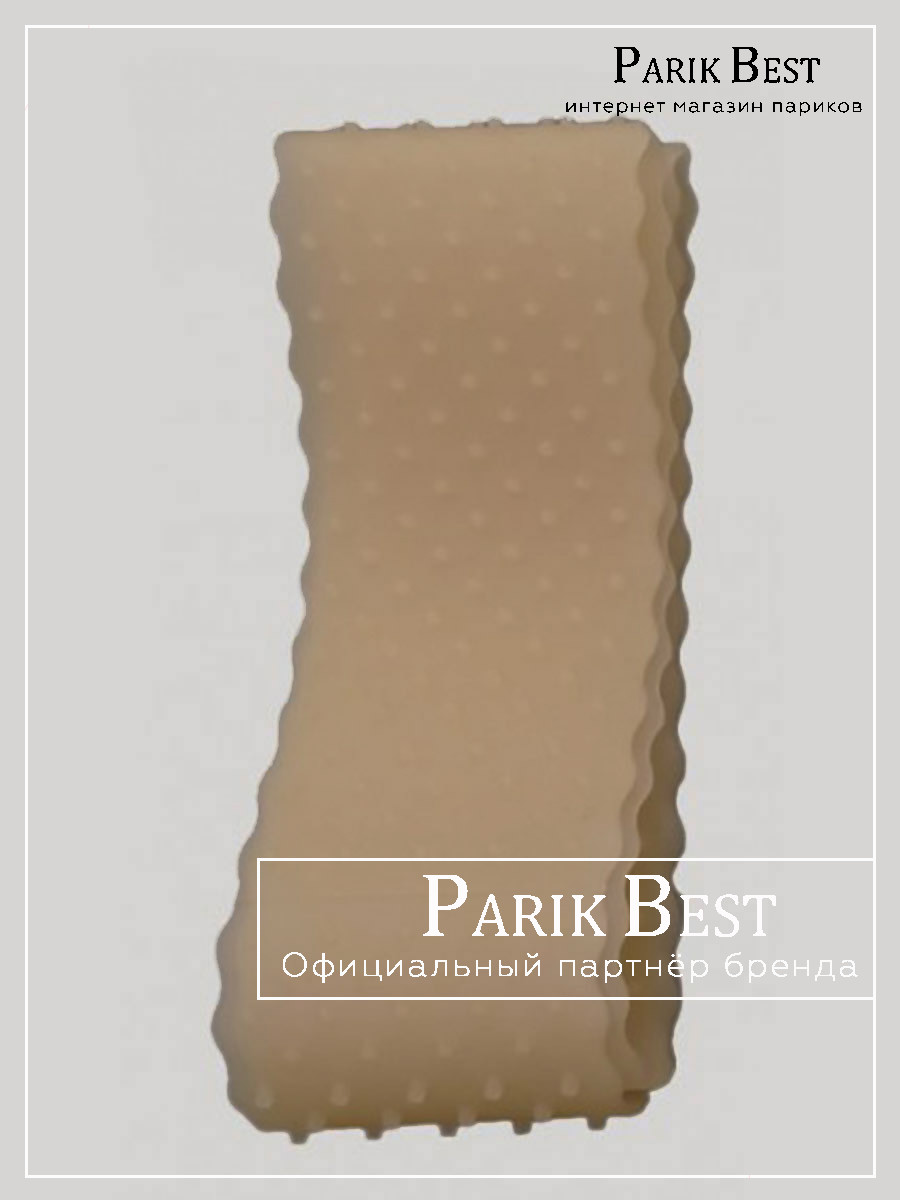 ободок - повязка (SILICONE RIM) силиконовая (Diamond) (nude)