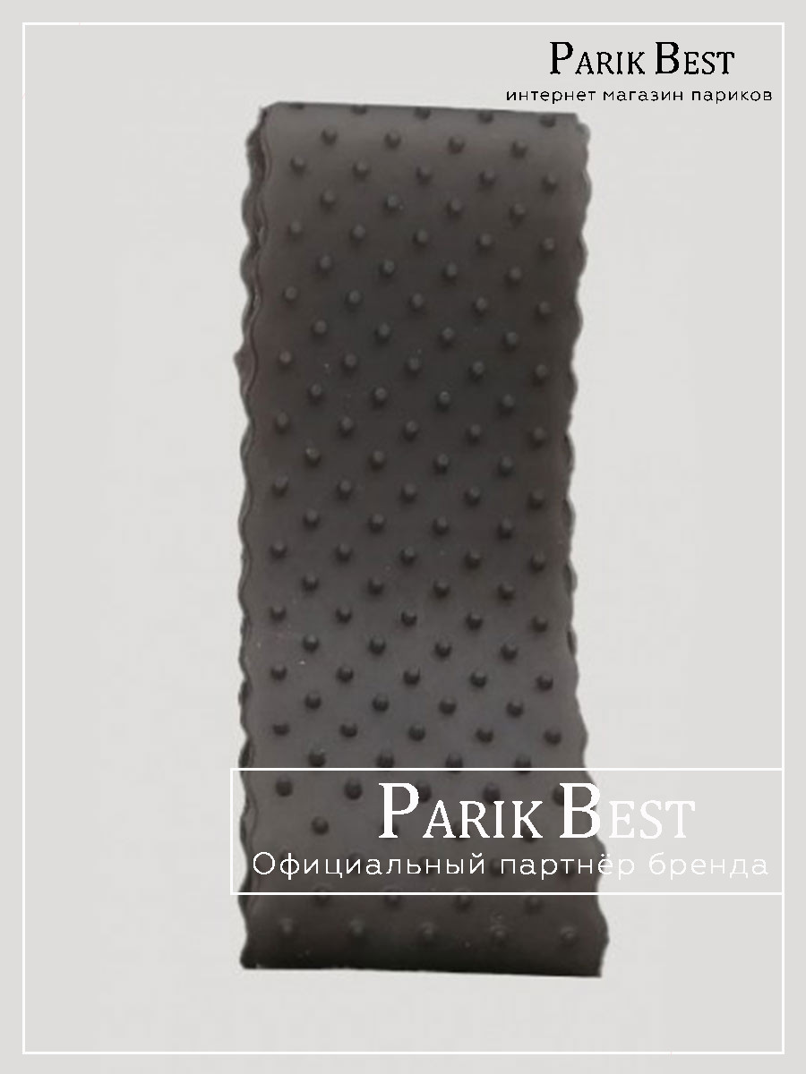 ободок - повязка (SILICONE RIM) силиконовая (Diamond) (black)